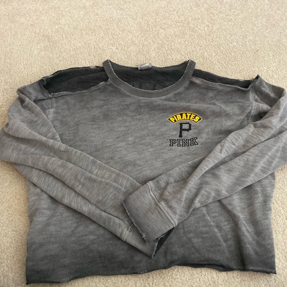 PINK Victoria's Secret Gray Sweatshirt